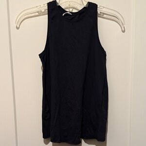 Lululemon black open back sleeveless top
